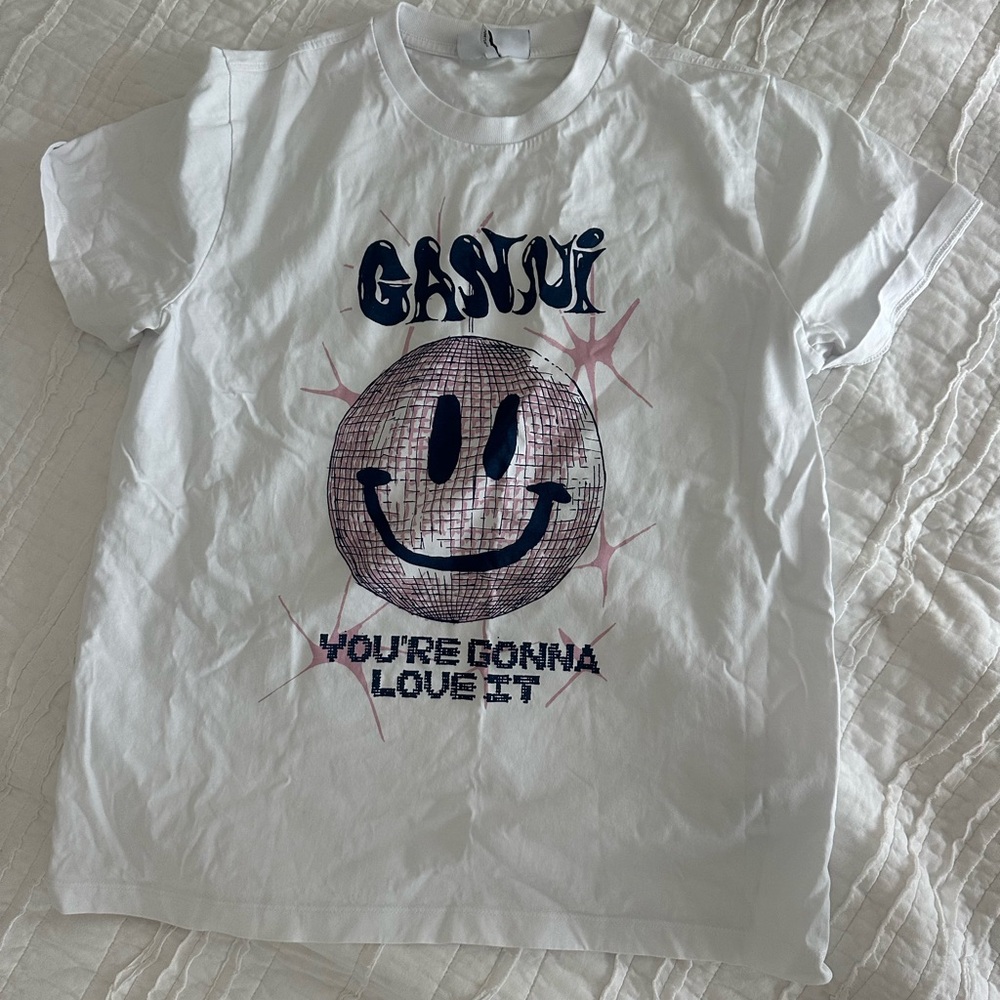 Ganni Graphic T-Shirt